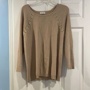 Tan/ Brown Sweater